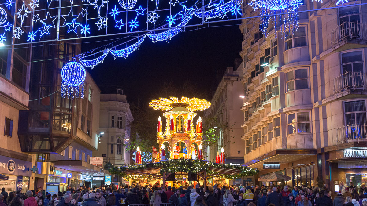 Birmingham Frankfurt Christmas Market or Bullring Shopping
