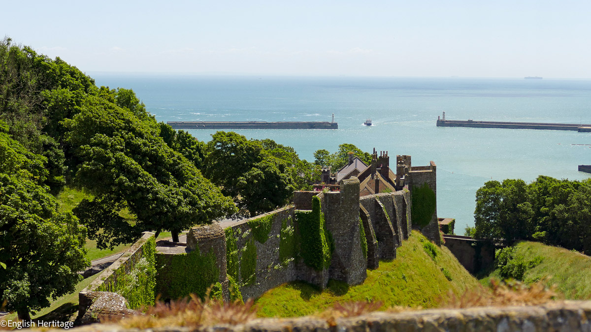 View from Dover Castle