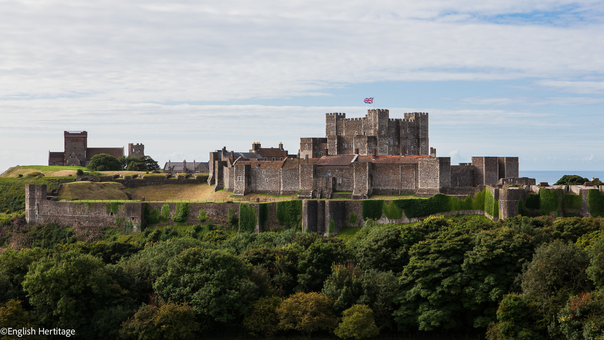 Dover Castle With trees