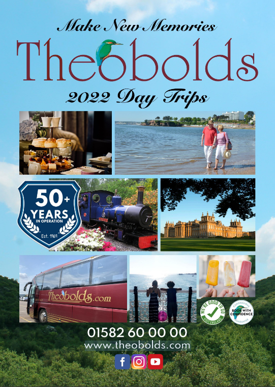 Theobolds Coaches - Day Trips 2022