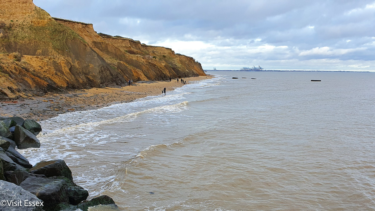 Sea view of Walton on the Naze